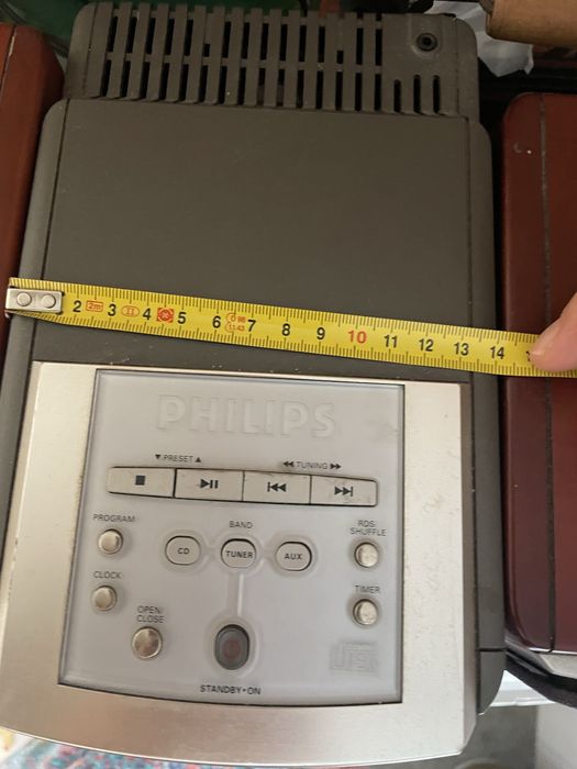 Radio com leitor CDs Philips