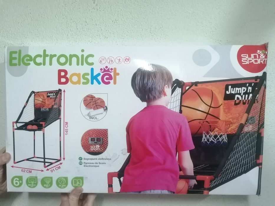 Jogo de basket eletrónico
