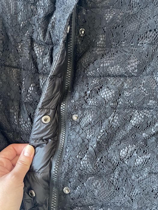 Куртка жіноча демісезонна з мереживом S M