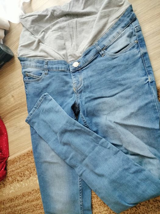 Jeansy ciążowe r 40