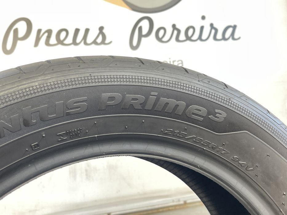 Pneus 215-55r17 Hankook como novos