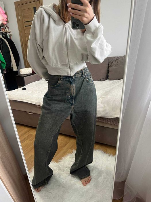 джинси палаццо zara 42 розмір / трендові джинси zara