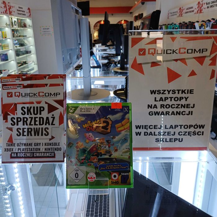 Gra XBOX ONE / X Series NOWA Moving Out 2 PL Gwar 1 Rok QUICK-COMP