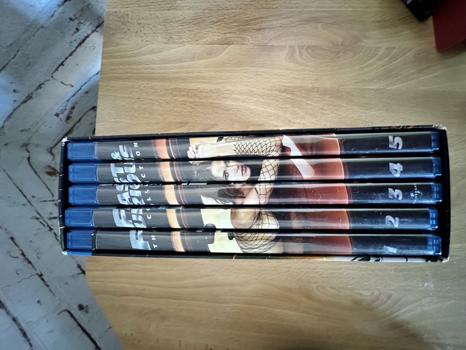 Blu-ray Fast & Furious 1-5 (Форсаж)