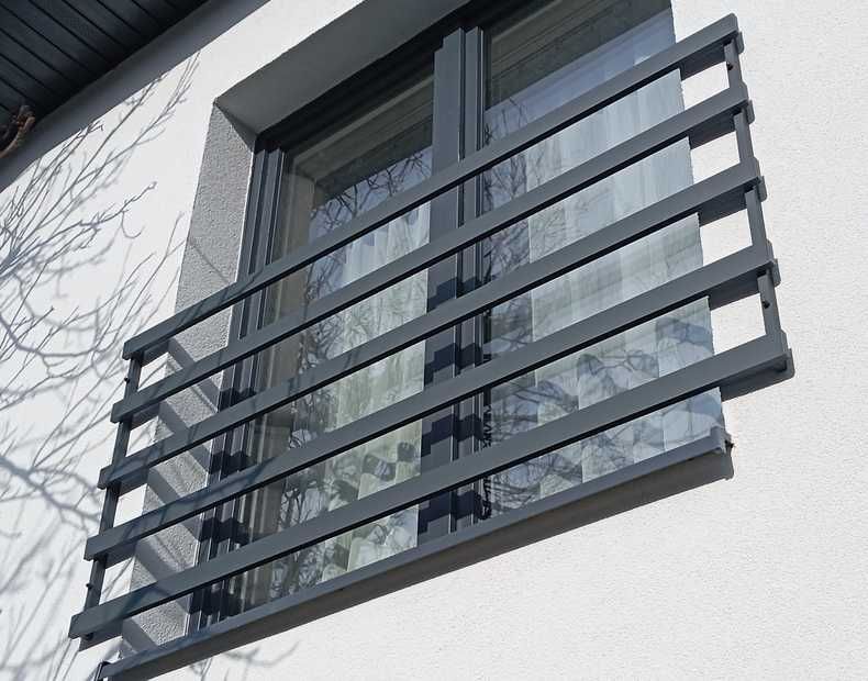 Balkon Francuski Balkony Francuskie Balustrada Balustrady Aluminium