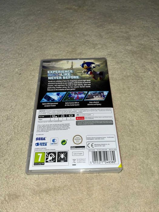 Jogo Sonic Frontiers - Nintendo Switch