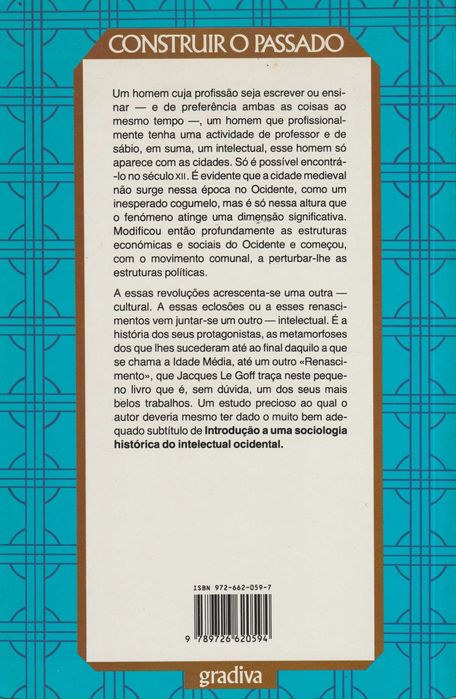 Os Intelectuais na Idade Média - Jacques Le Goff