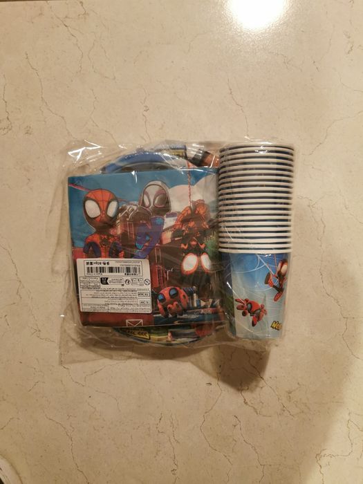 artigos de decoração/aniversário Spider man