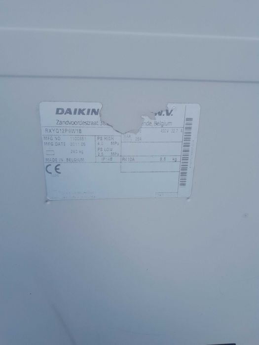 Klimatyzacja Daikin RXYQ12P9W1B