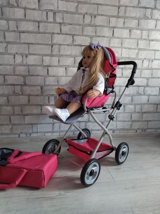 Коляска  трансформер 2в1 на ляльку