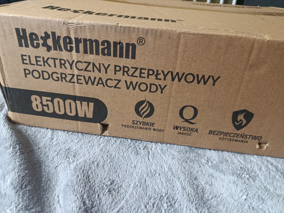 Grzałka przepływowa wody Hackermann 8500W