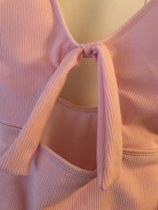 Fato de banho cor de rosa