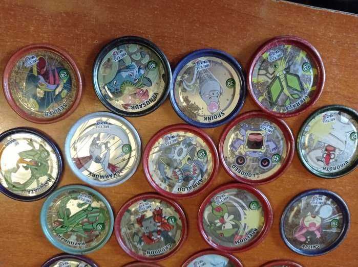 Tazos Pokemon - Kraks Panini e Metal