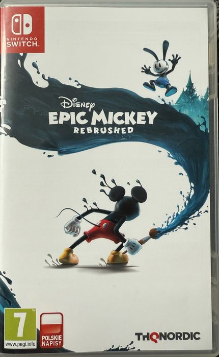 Epic Mickey Rebrushed Nintendo Switch stan idealny