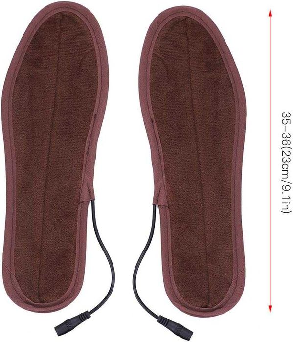 Wkładki do butów podgrzewane USB 35-36