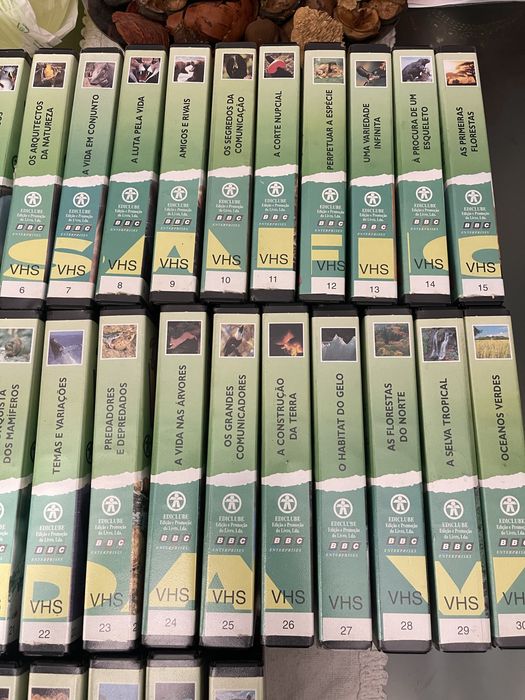 Filmes vhs colecao desafios da vida onplaneta vivo