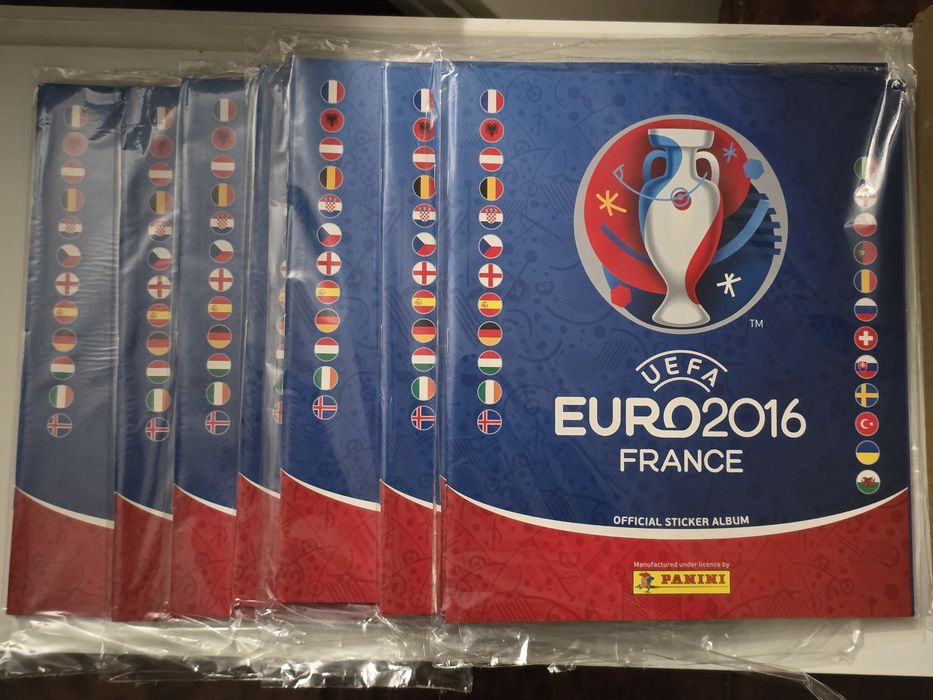 Cadernetas Euro França 2016
