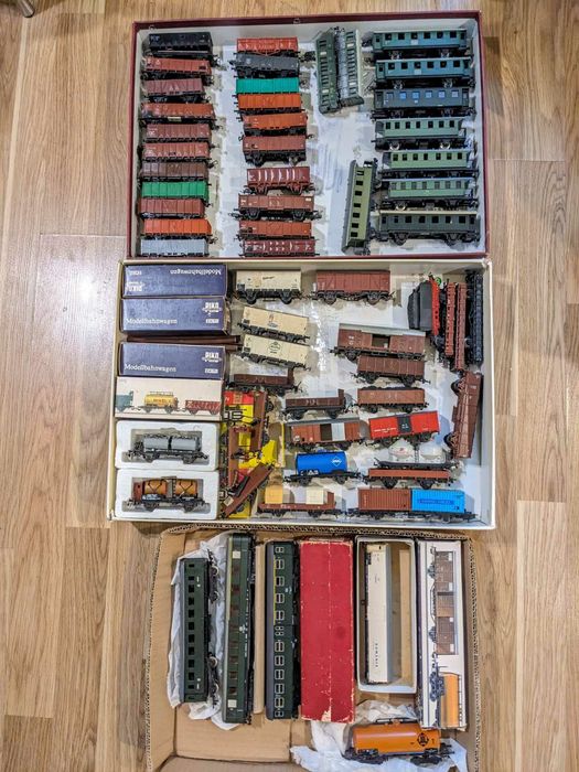 Железная дорога Piko 1:87 Пико 1:160 локомотив вагон рельси: 200