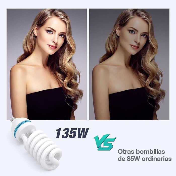 Double Set - 2 Tripods + 2 Softboxes + 8 Lamps (135 W) + Carry Bag64730009418115123