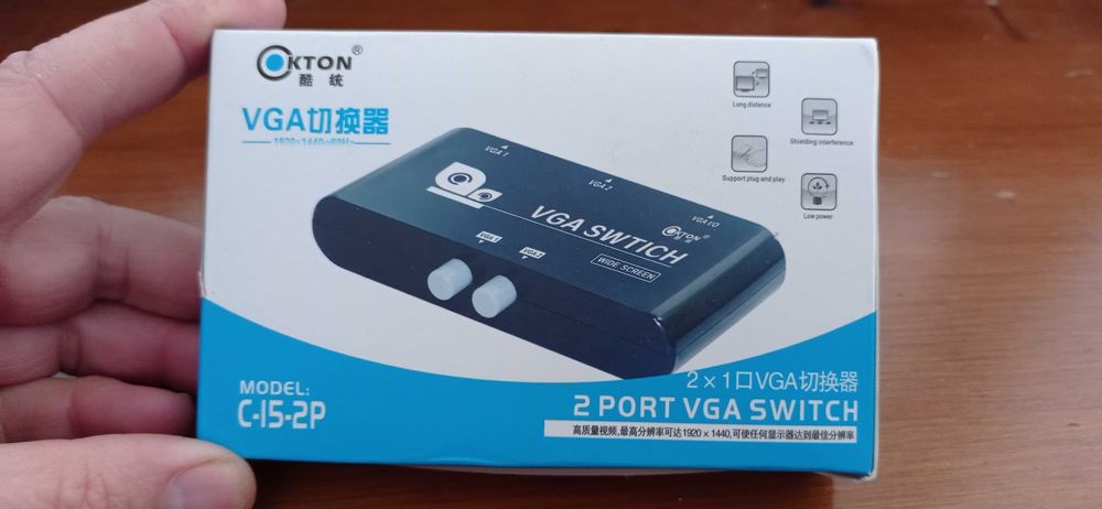 VGA Switch Comutador NOVO
