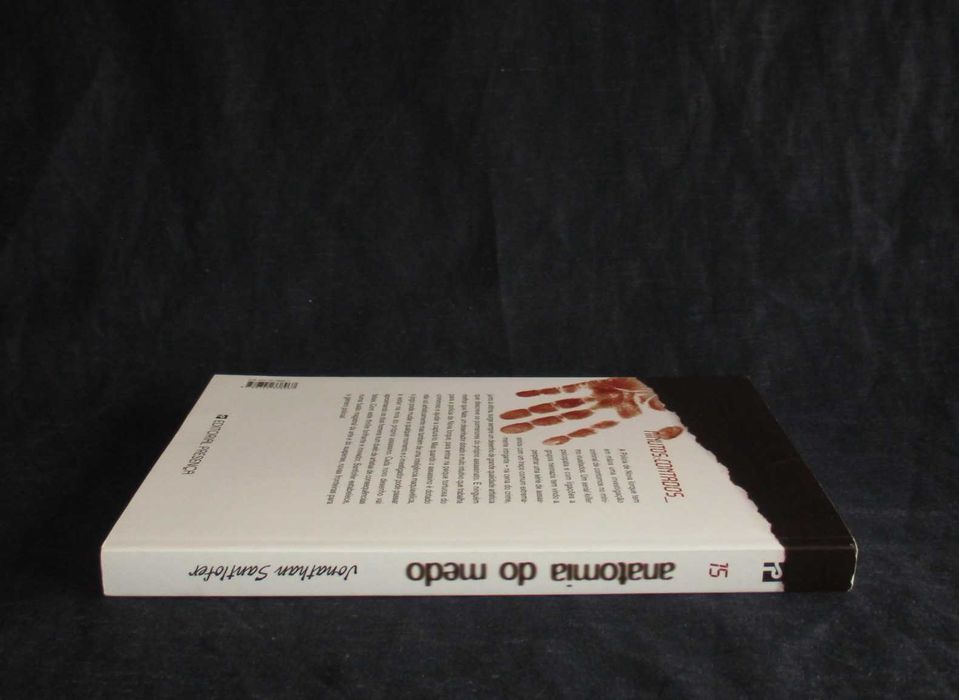 Livro Anatomia do medo Jonathan Santlofer