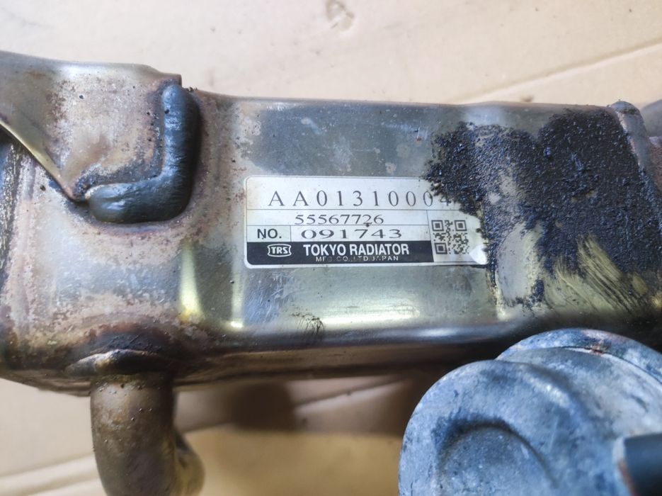 Chłodnica chłodniczka egr opel astra mokka meriva 1.7cdt a17dts a17dtc