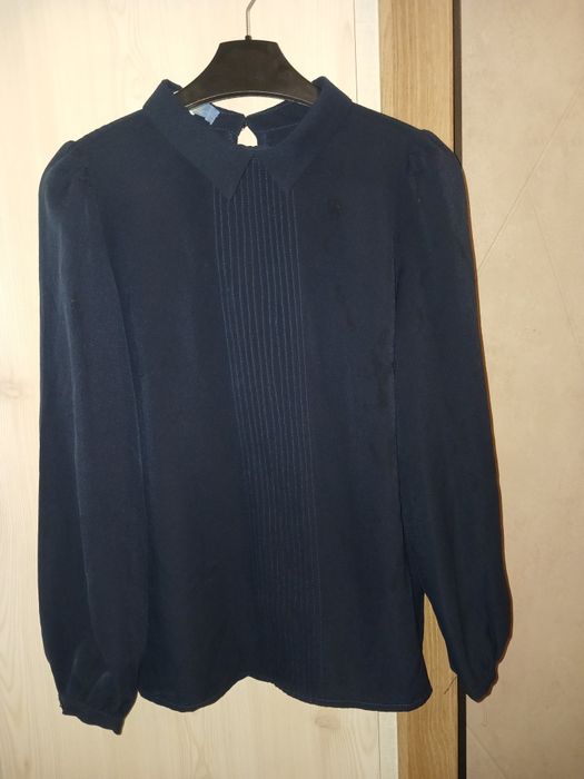 Блуза темно-синя від виробника SEZONE 36 розмір