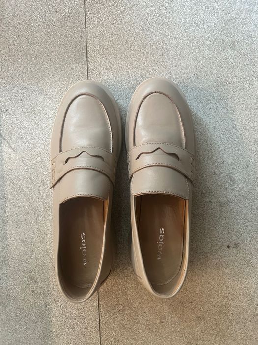 Buty skórzane Wojas