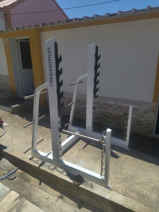 Rack de agachamento máquina de ginásio