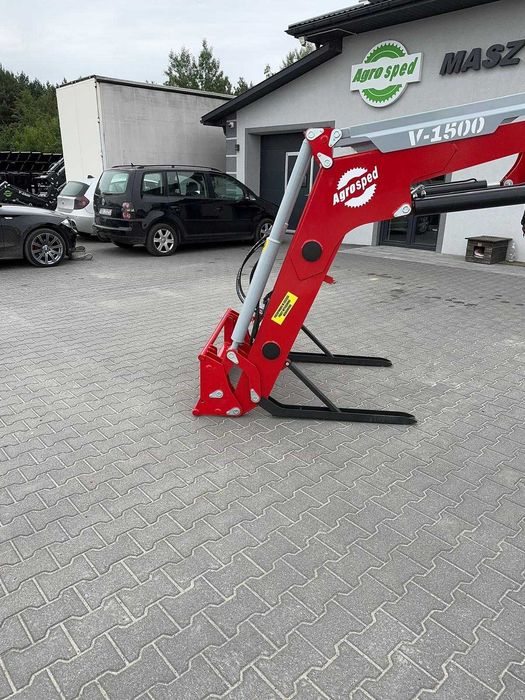 Ładowacz V-1500 AGROSPED Nowy mega solidny tur do URSUS / ZETOR / MTZ