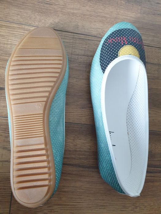 Buty baleriny roz 40  Raspberry nowe