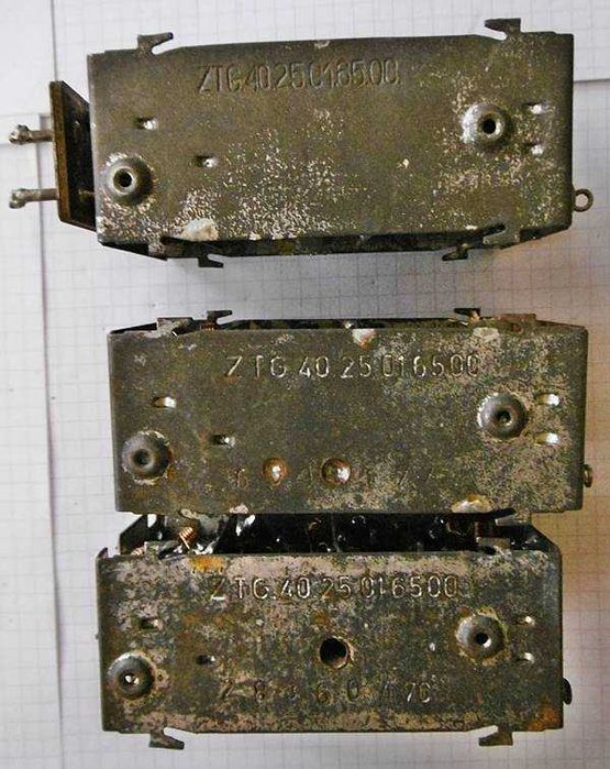 Głowica telewizyjna ZG 40.25.016500 - do starego tv z lat PRL