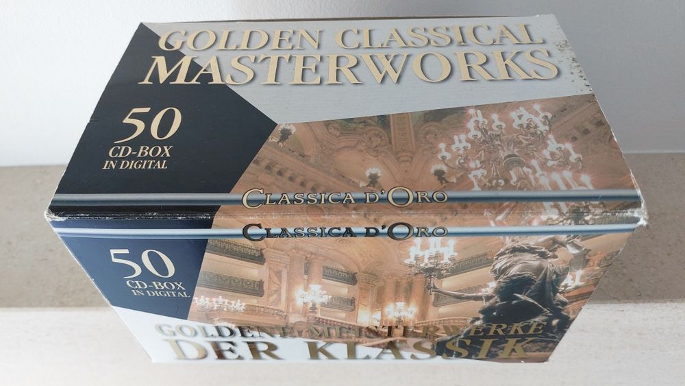 Coleção Golden Clássica Masterworks - 50 CDs
