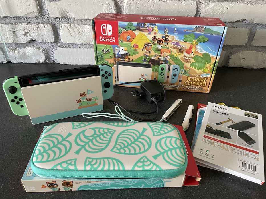 Nintendo Konsola Switch Animal Crossing New Horizons Edition + akcesor