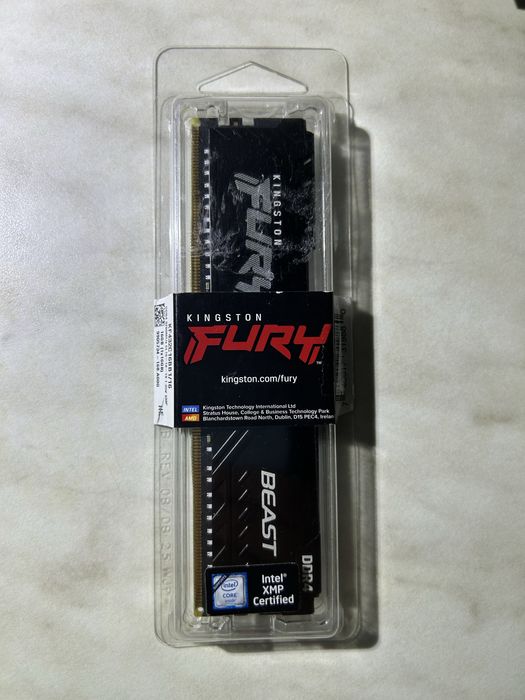 Оперативна памʼять Kingston Fury DDR4-3200 16Gb