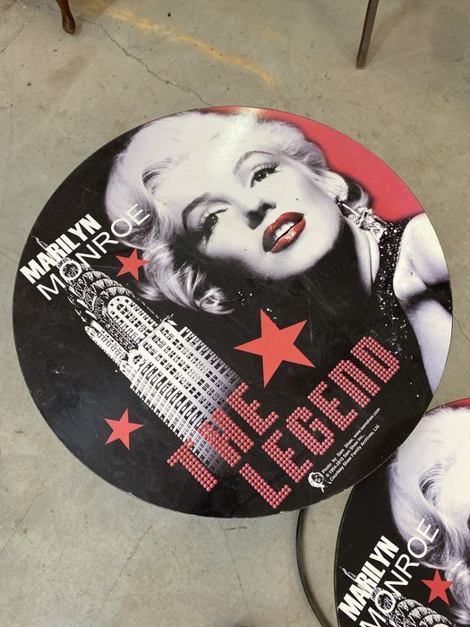 Mesas de apoio Marilyn Monroe