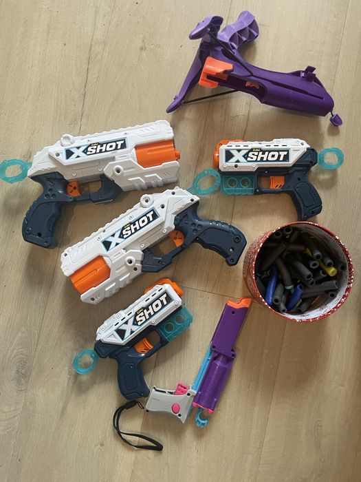 Nerf shot pociski strzelba pistolet