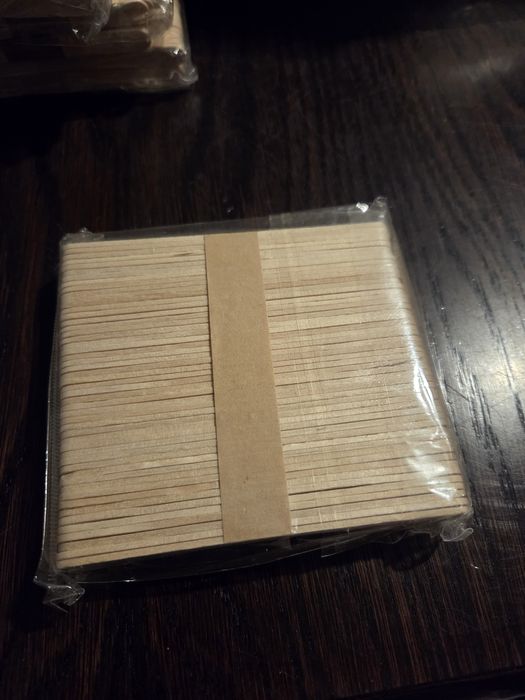 drewniane patyczki do depilacji 100szt.
