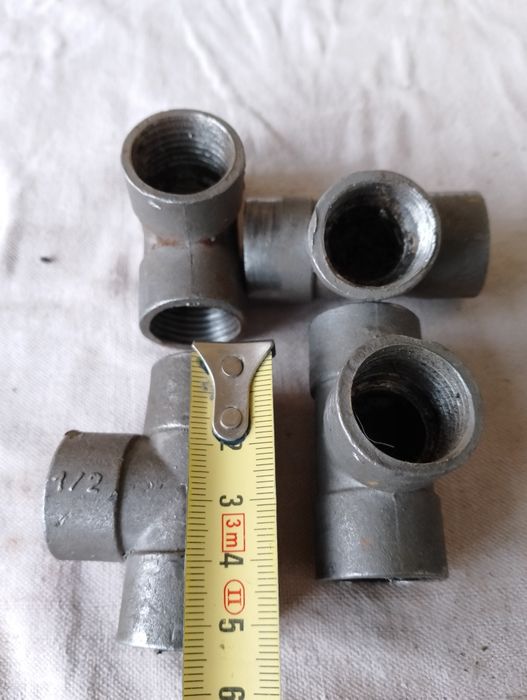 Фитинги, тройники 1/2