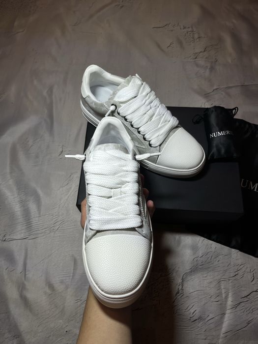NUMERIS Atelier Acrylic Sneakers нумеріс ателі CLOUD White клауд білі