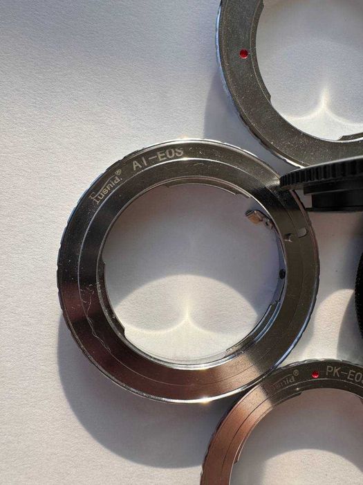 Адаптери для EOS з різних систем (плюс кільця для макро)