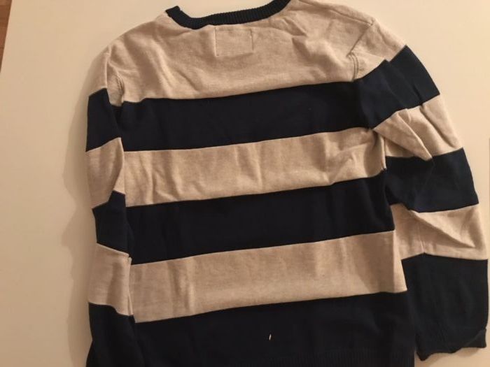 Sweter damski w paski xs