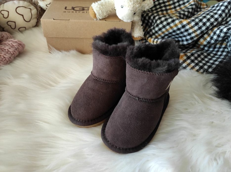 Дитячі теплі натуральна овчина уггі UGG Australia черевики 19-30р