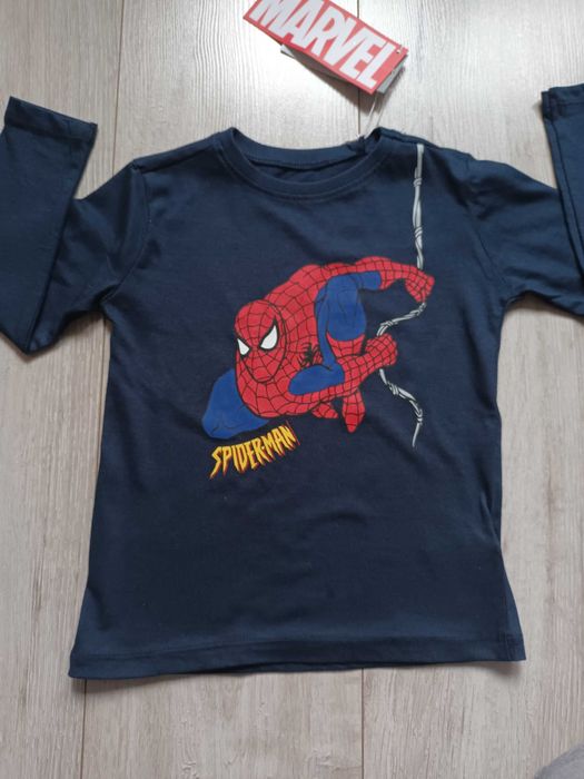 NOWA bluzka Spider-man, r. 98