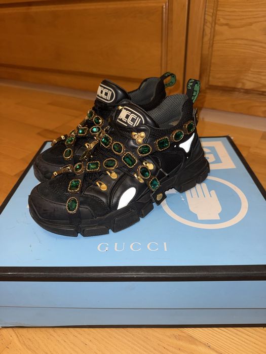 gucci flashtrek crystals