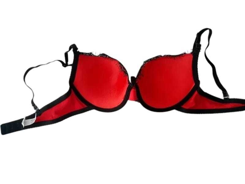 Nowy czerwony stanik biustonosz Weiyesi 70B push up bielizna damska