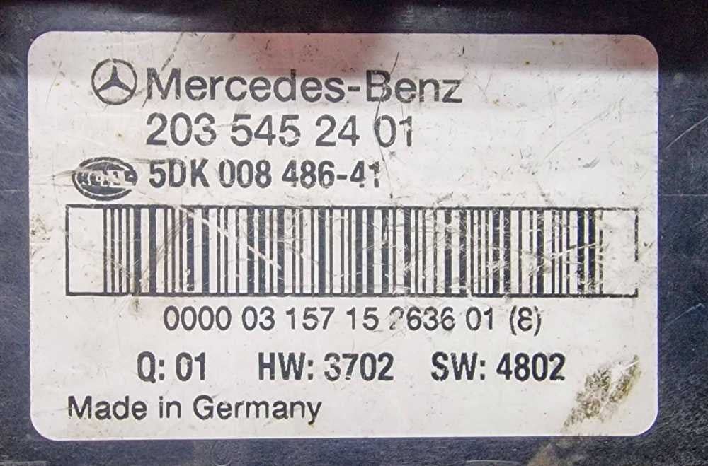 Caixa Fusíveis / SAM / BSI 2035452401 - MERCEDES-BENZ C-CLASS