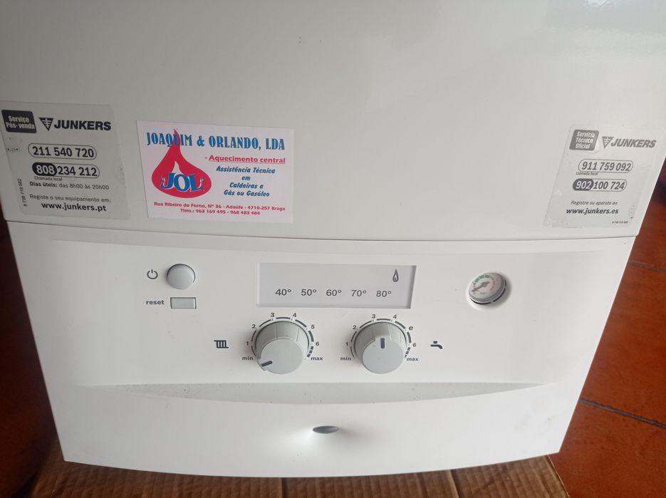 Caldeira atmosférica Junkers