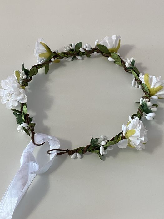 Віночок вінок білий вінок