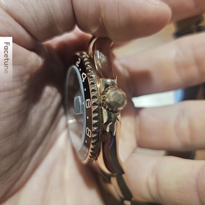 Relogio automatico R***x gmt root beer